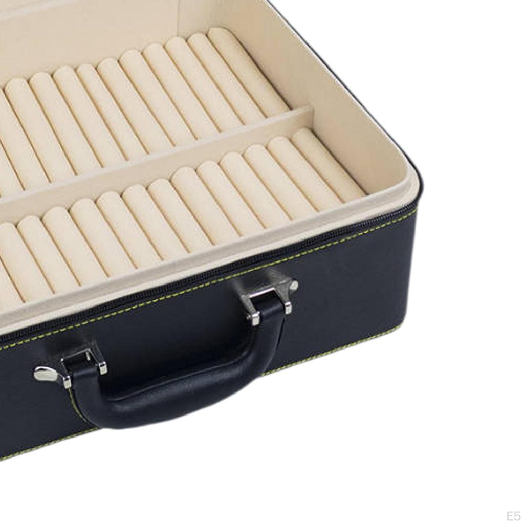 Pudełko na bransoletki, organizer, etui ekspozycyjne, pudełko na bransoletki ze skóry PU, uchwyt do przechowywania rękodzieła artystycznego