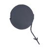 Front Bumper Tow Hook Eye Cap Cover 5XB38LXHAA Black Replacement for Jeep Renegade 20152018