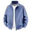 Men's Cross-Border Business Casual Windproof Stand-Up Collar Loose Jacket for Spring and Autumn