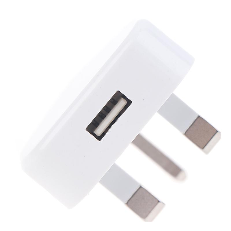 Speedy Fast 1 Port Usb Charger 3 Pin Uk Mains Wall Plug Adapter