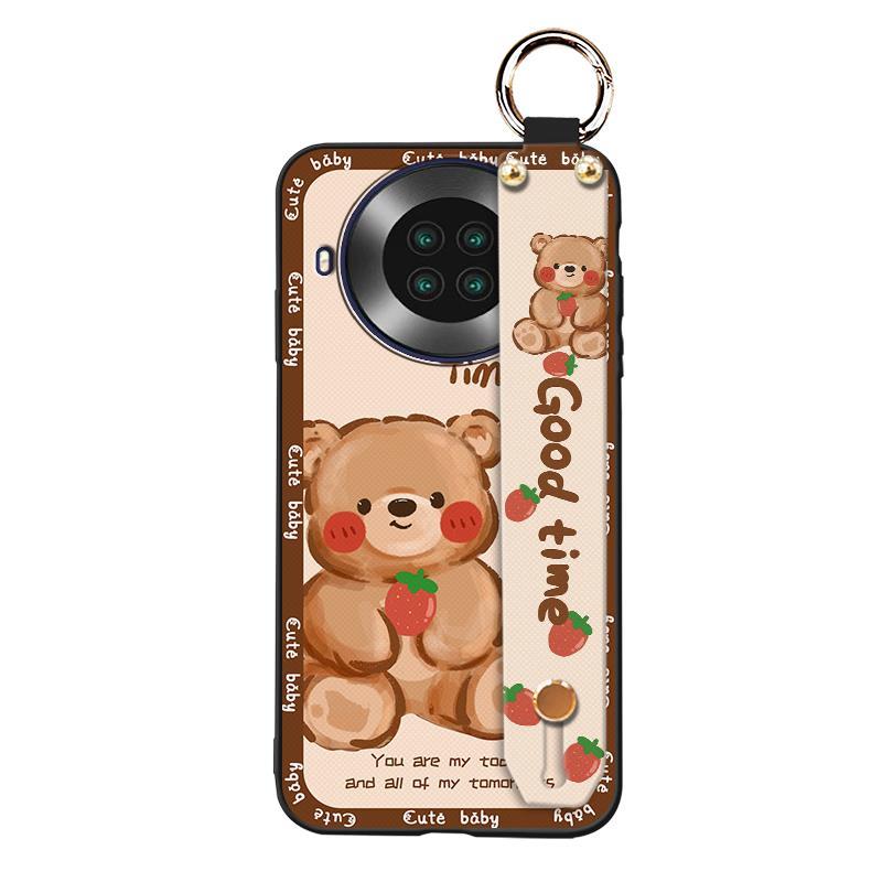 Ring Durable Phone Case For Cubot Note20 Protective Anti-knock Waterproof Shockproof Wristband Cartoon Dirt-resistant