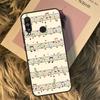Music Score Musical Notes For Huawei Nova Y90 Y60 Y61 Y70 Y72 Y73 Y91 3i 7i 8i 11i 12i 9 10 SE P20 P30 P40 Lite Case