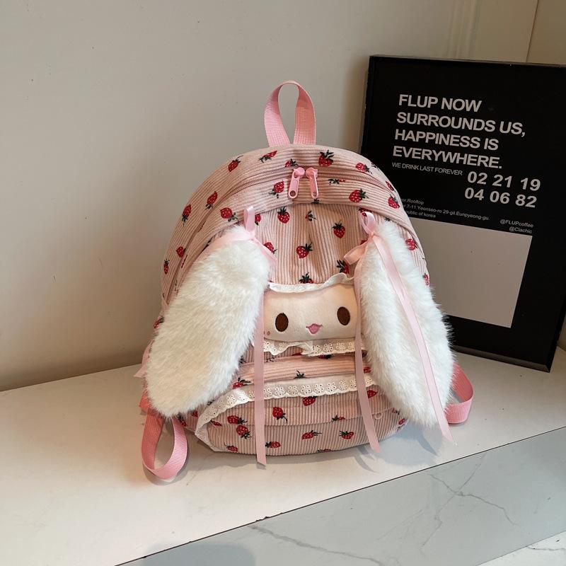 Girls' Lightweight Double Shoulder Backpack for School and Travel