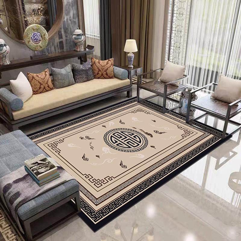 Chinese-style Carpet Living Room Modern Decoration Bedroom Non-slip Sofa Tea Table Carpet Area Rug Large Floor Mat Lounge Rug