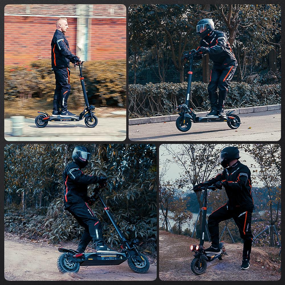iScooter Electric Scooter IX4 800W 15Ah Powerful 10 Inch Off Road Tire Range 40-45km Speed 45km/h