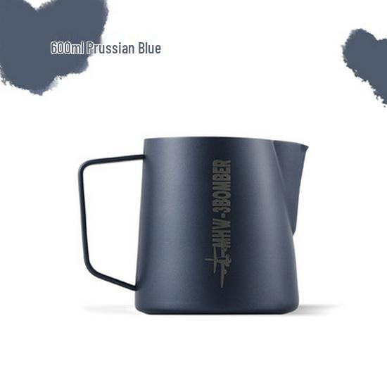 Bomber Latte Art Pitcher - Stainless