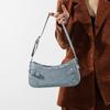 Retro Denim Kleine Quadratische Taschen Für Frauen Neue Vielseitige Trendige Reißverschluss Einzelne Schulter Tasche Sommer Weibliche Casual Handtaschen