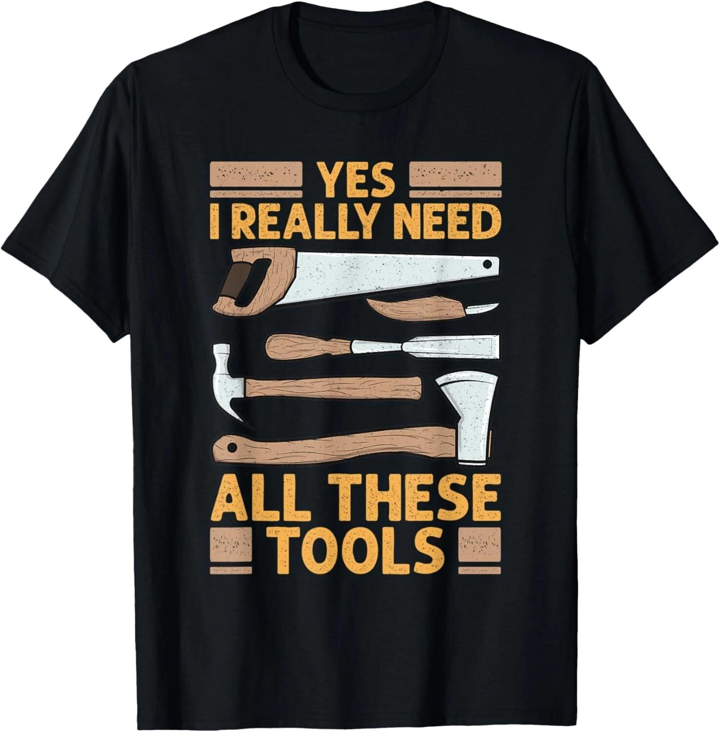 

Woodcarving Carpenting Whittling for a Woodworker Funny Gift Unisex T-Shirt L