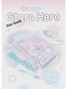 RosyPosy Shinee Star Loose-Leaf Notebook: Soft Design, PVC Cover, Color Pages.