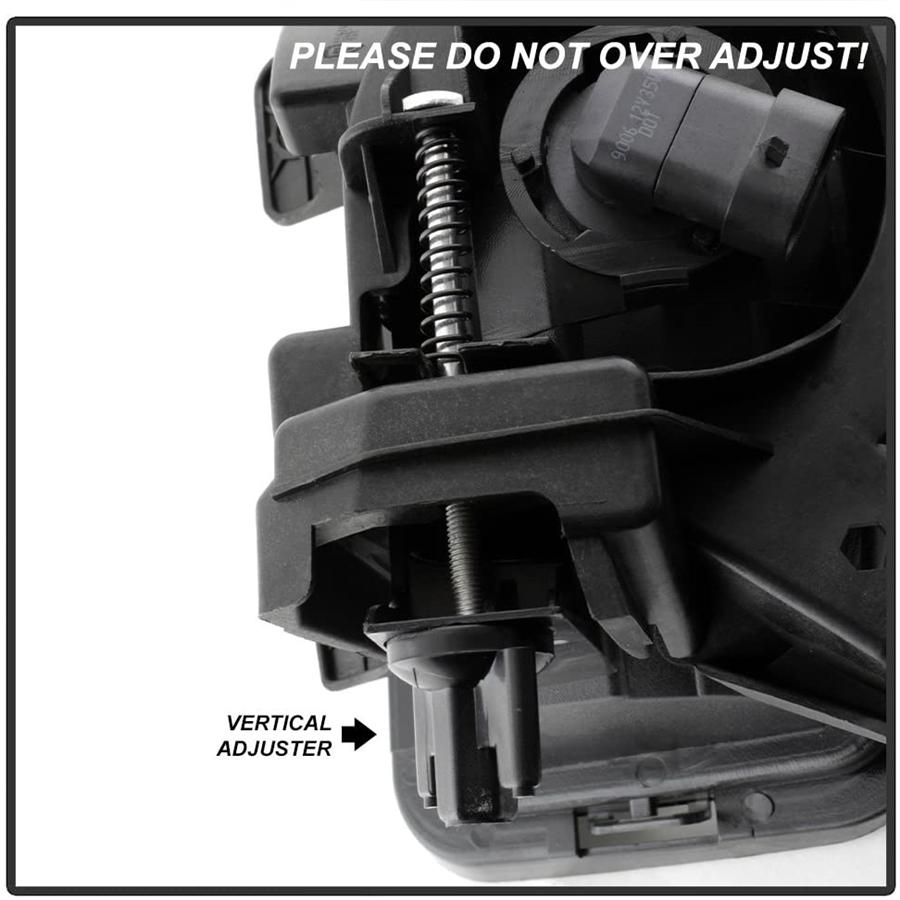 Fits 13-18 Dodge RAM 1500 Pickup Truck Smoked Bumper Fog Light Lamps with Bulbs