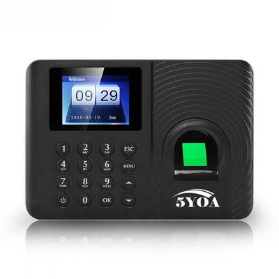 A10 Fingerprint Attendance English & Chinese Clock-In Machine.