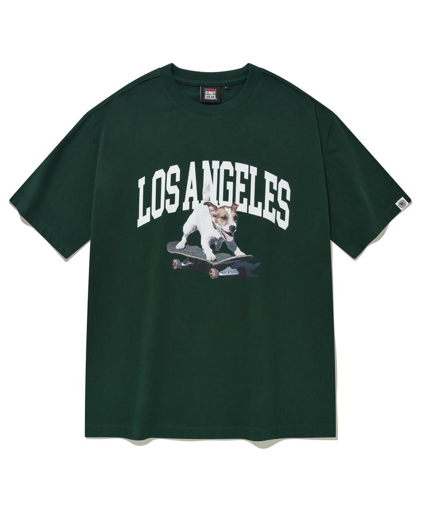 VISION STREETWEAR Vsw Puppy T-Shirts Deep Green