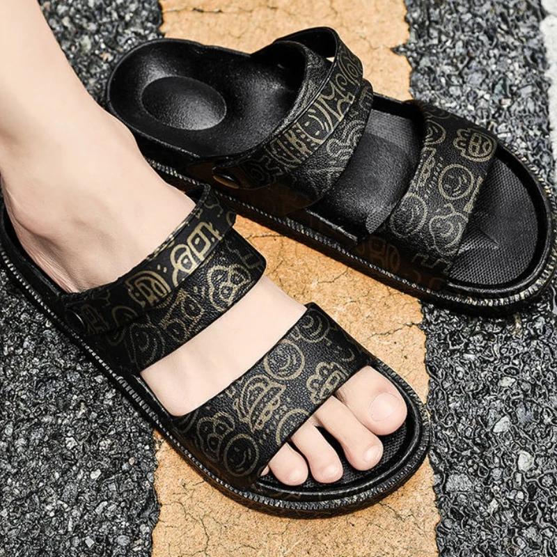 Fashion With Platform Male Shoe Height High Quality Breathable Original New Arrival Outdoor Wholesale Eva Casual Barefoot Men's Sandal