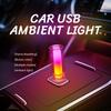 2x Car USB LED Rainbow Color 5V Retro LED Bulbs RGB Night Light Yellow Candle Style Camping Incandescent Decorative LED Lighting