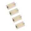 4pcs Universal 3 AA To D Size Parallel Battery Convertor Adapter Holder Cases Box White