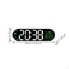 Digital Wall Clock Home Decor with Remote Control for Classroom Bedroom