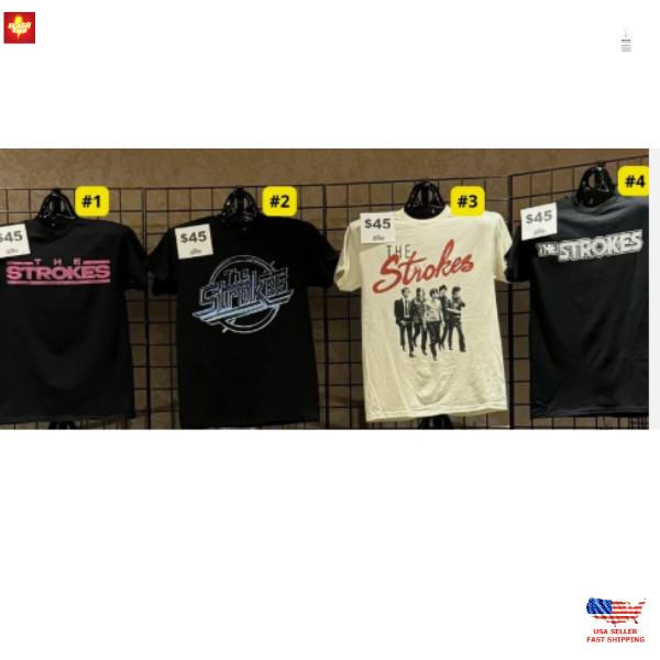 The Strokes Tour Merch 2025 T-shirt Unisex Reprint Unisex T-Shirt S