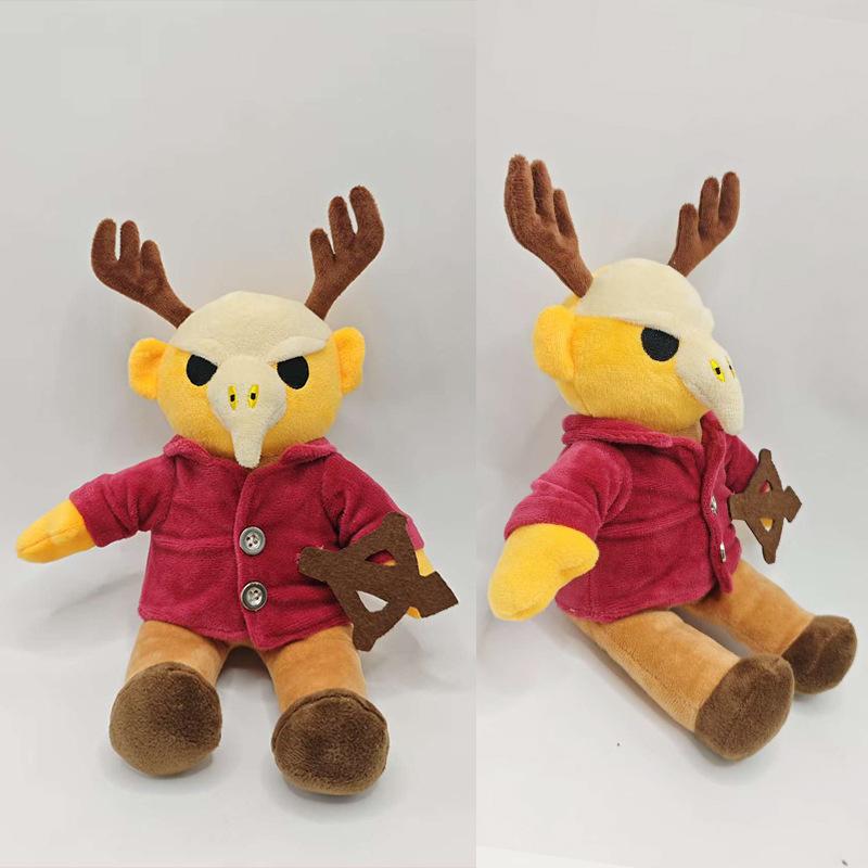 Hot 99 Nights In The Forest Deer Plush Toys Owl People Goat Horror Plush Toys Fans Birthday Gifts Children Christmas Gifts