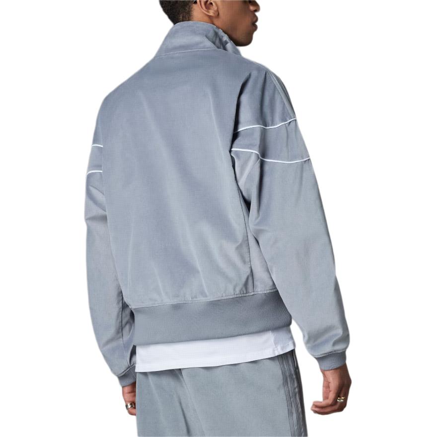 Adidas Originals Jackets Men's Gray Stand Collar Moderate Other HM2336