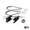 EWR5529 Kit de reparare geam electric ușă spate stânga pentru Land Rover Range Rover Sport MK2 L494 2013-2022 LR078871