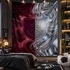 Wall Hanging Tapestry Burnley Football Print Cloth for Living Room Bedroom Home Decor