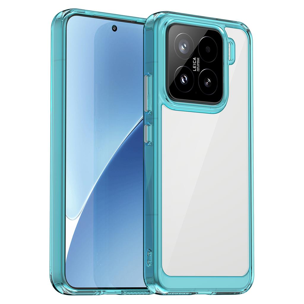 Pro Xiaomi 15 Pouzdro TPU+Akryl Ochranný Průhledný Kryt na Telefon