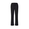 FILA Golf Series Fashion Simple Classic Comfortable Versatile Sports Golf Micro Flare Knitted Casual Pants Women pants Deep-Black A11W625804FBK