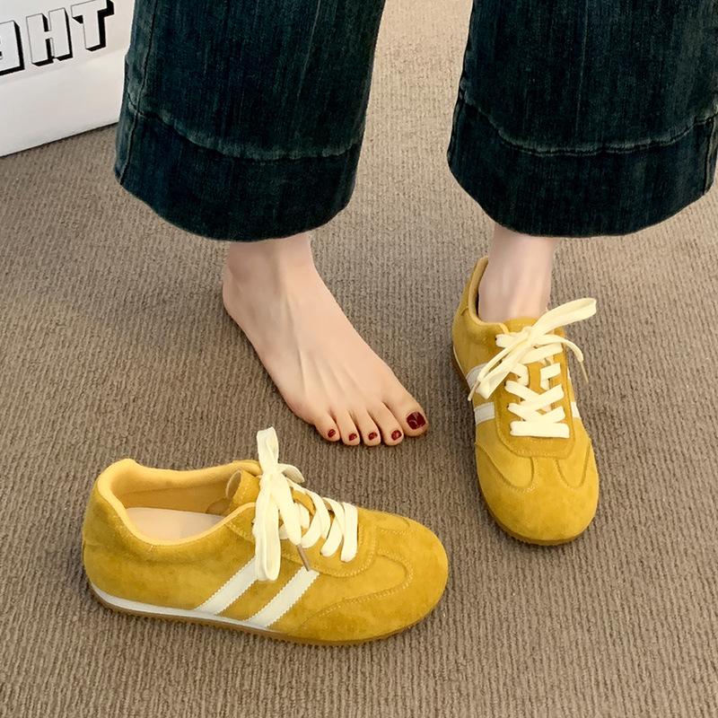Little white shoes women's 2 new autumn women's shoes flat sole versatile athleisure shoes