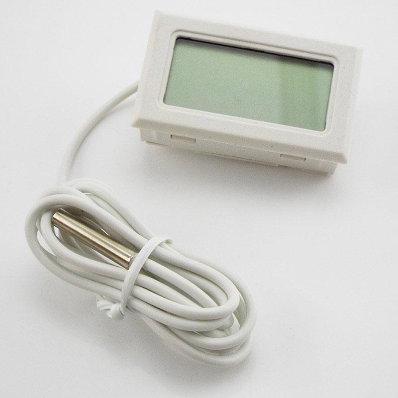 Wasserthermometer, elektronisches Thermometer, Wassertemperatur, wasserdicht, digitales LCD-Display, für Fische, Aquarium, Kühlschrank