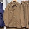 1116 Spring Men's Women's Casual Jacket Jacket Tooling Loose Top Multi-Pocket Long Sleeve Jacket 181819