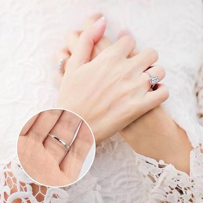 8 Misure Silicone Trasparente Invisibile Regolatore Misura Anelli Rimpicciolitore Riduttore Anelli Larghi