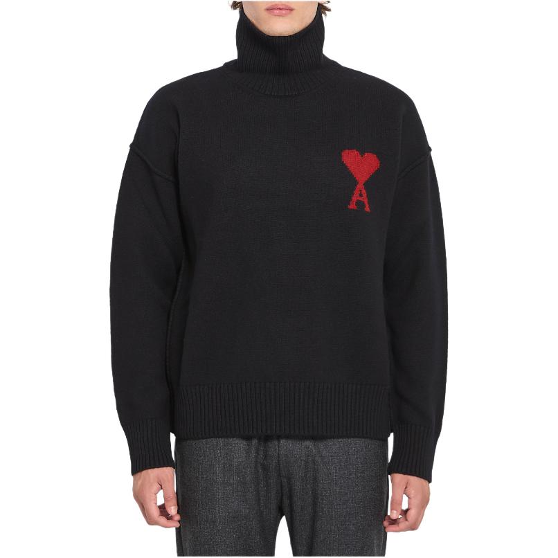 Ami Paris Ami De Coeur Turtleneck