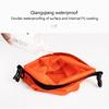 6 Stück/Set Wasserdichter Trockensack Schwimmender Sack Outdoor Strand Schnallen-Aufbewahrungssack Reise Driften Schwimmen Schnorcheln Tasche Zubehör