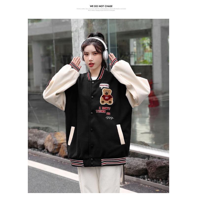 Baseball Uniform Women's Spring and Autumn Jacket