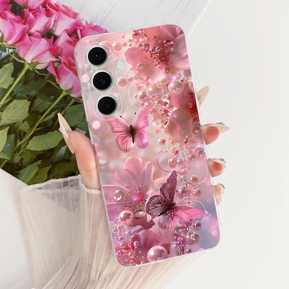 For Samsung Galaxy S24 FE Case S24 Plus Cute Lion Fashion Painted Cover Soft Silicone Case For Samsung S24 Ultra S 24 S24+ Shell