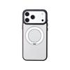The New Small Dotted Textured Leather Is Suitable for the iPhone 17 Pro Max Rotating Magnetic Stand Phone Case, 16 Leather Protective Cover