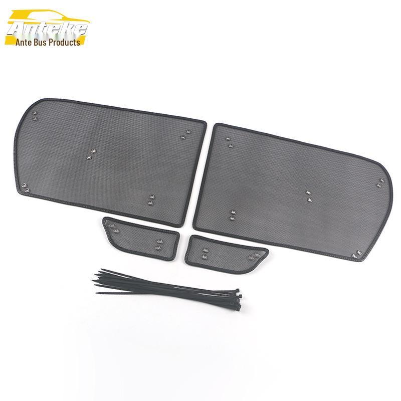 21 Model Cannon Insect-Repellent Radiator Protection Mesh Panel Decoration Sticker Car Accessory