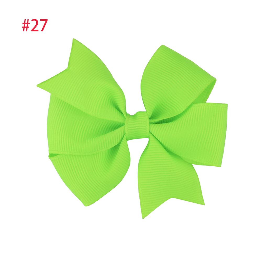 2 ks 3palcové mašle do vlasů pro dívky grosgrainová stuha dětské vlasové doplňky s aligátorovou sponou mašle pro malé dívky miminko