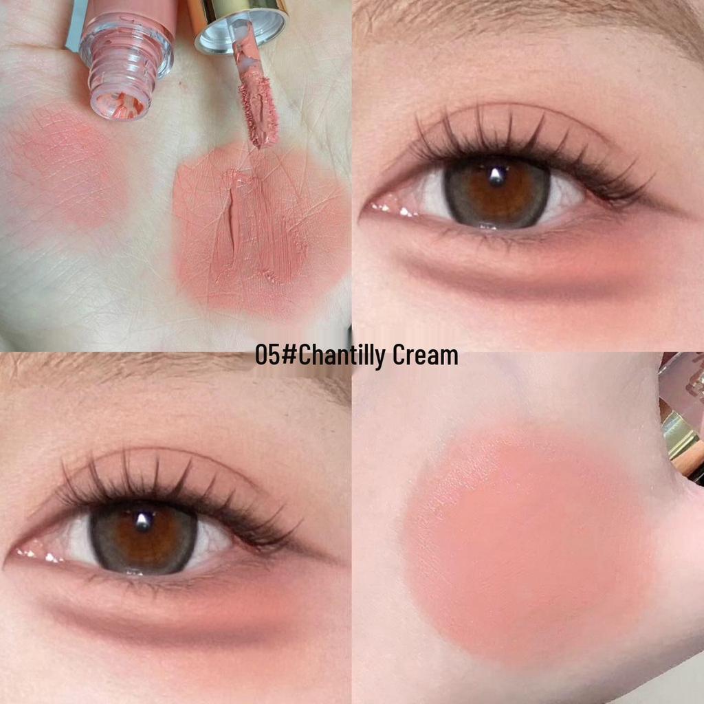 Kakashow Starry Sparkle Liquid Eyeshadow: Pearlescent Matte Glitter Highlighter for Brightening Under-Eye Area.