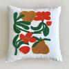Pure Cotton Embroidered Office Cushion Pillowcase Car Cushion Cover 45X45CM Lumbar Pillowcases Sofa Pillowcase