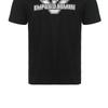 Emporio Armani SS23 Logo Print Detail Short Sleeve T-Shirt Men Tops Black 3R1TU8-1JSAZ-0999