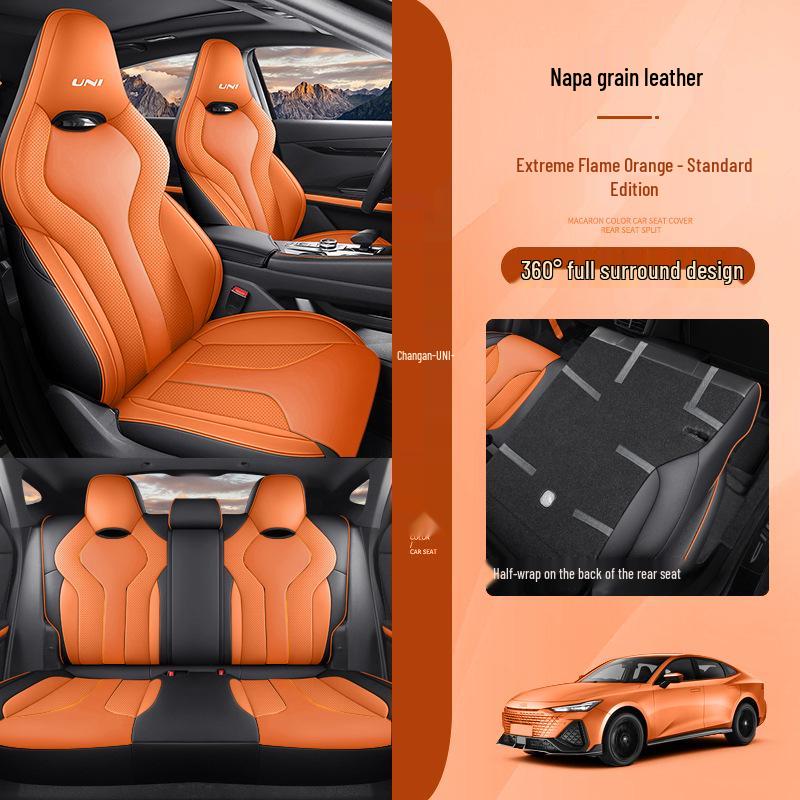 Fully Enclosed, Breathable Seat Covers for 2022-25 Changan Univ - Perforated Summer Car Cushions