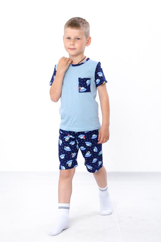 

Набір піжами (хлопчики) Літо 6250-002-1 HC 110 Темно-синій