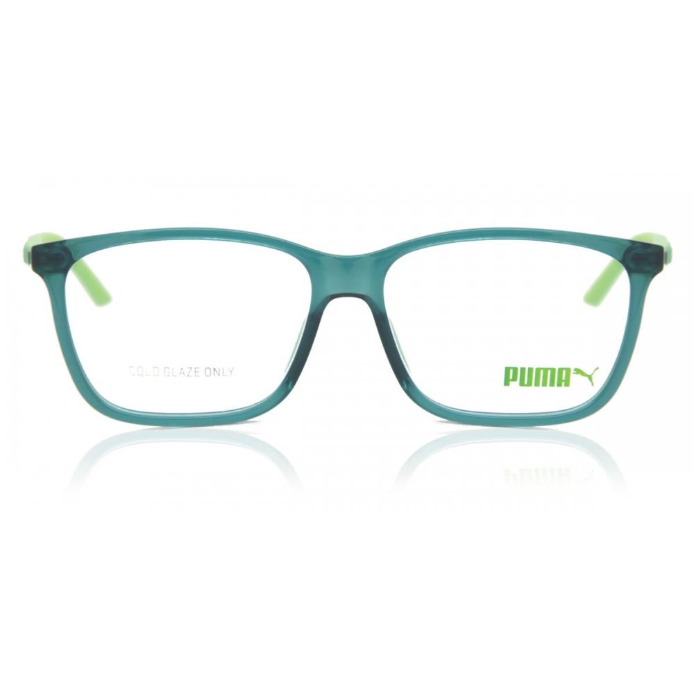 

Puma Pj0064o Kids 003 Kids Eyeglasses Transparent Green/53