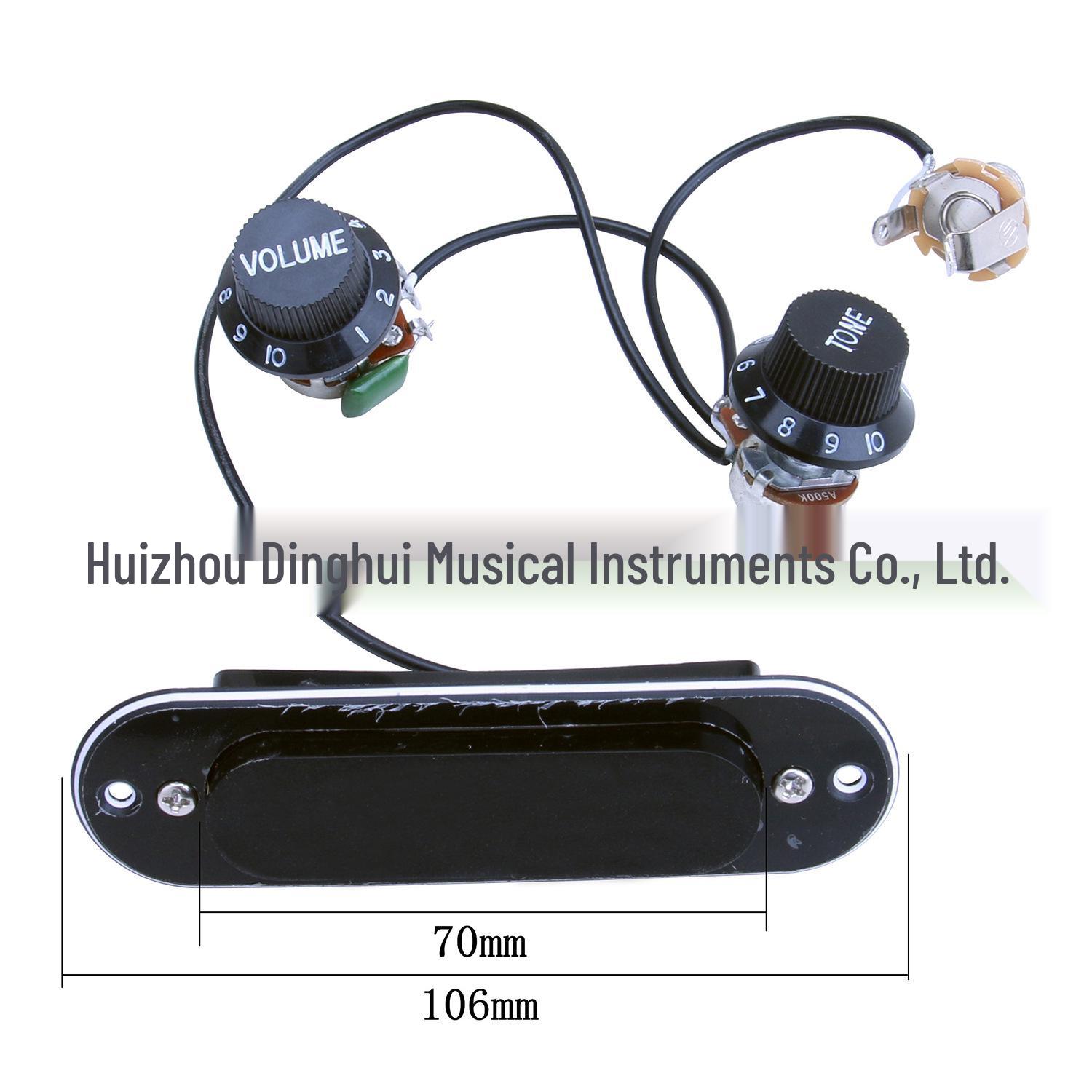 Acoustic-Electric Mandolin Pickup & Amplifier for Type A and F Mandolins