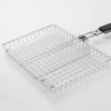 Foldable 304 Stainless Steel Bbq Mesh Non Stick Grilling Basket Grill Mesh Mat Meat Vegetable Steak Picnic Party Barbecue Tool
