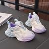 Girls Shoes 2025 New Spring and Autumn Girls Fashion Children's Sports Shoes Running Soft-soled Dad Shoes Rotating Buckle