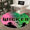 Wicked Chair mat Round Rug Office carpet, Non slip, Suitable for Living Rooms, Bedrooms,Decor1205913a