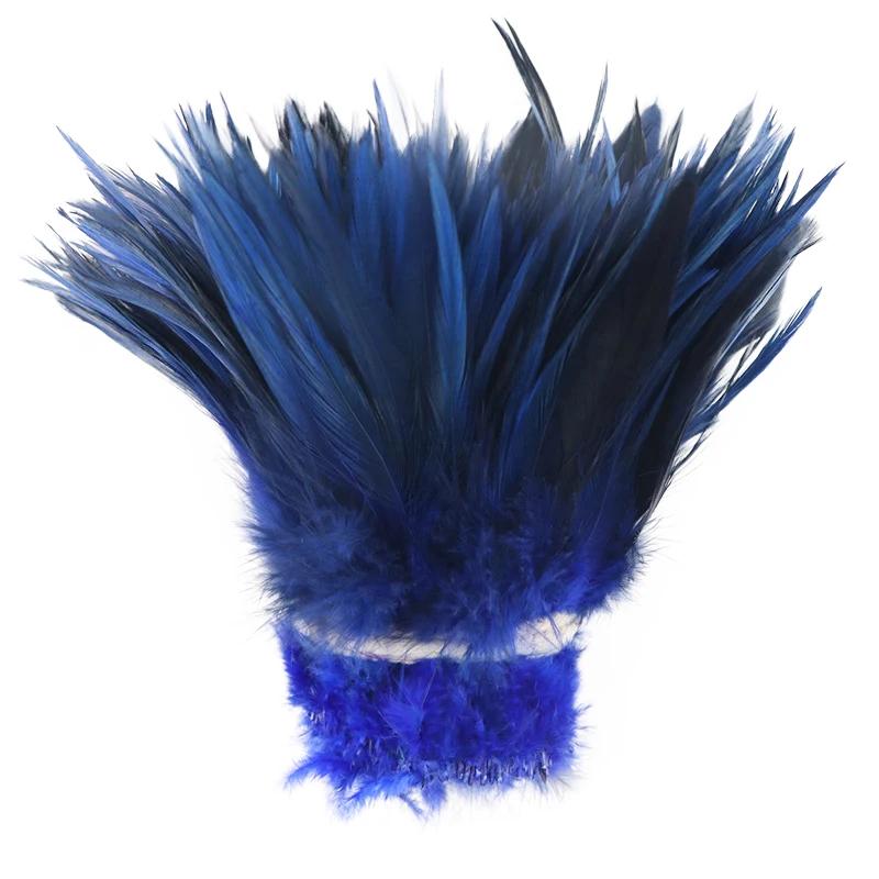 1 Roll Natural Pheasant Feathers for Crafts Jewelry Needlework Decoration Fly Tying Materials Chicken DIY Handicraft Accessories