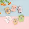 6PCS/SET Small Size Animal Finger Gyro Cartoon Design Fidget Toy Spinner Fingertip Gyro  Gift Idea